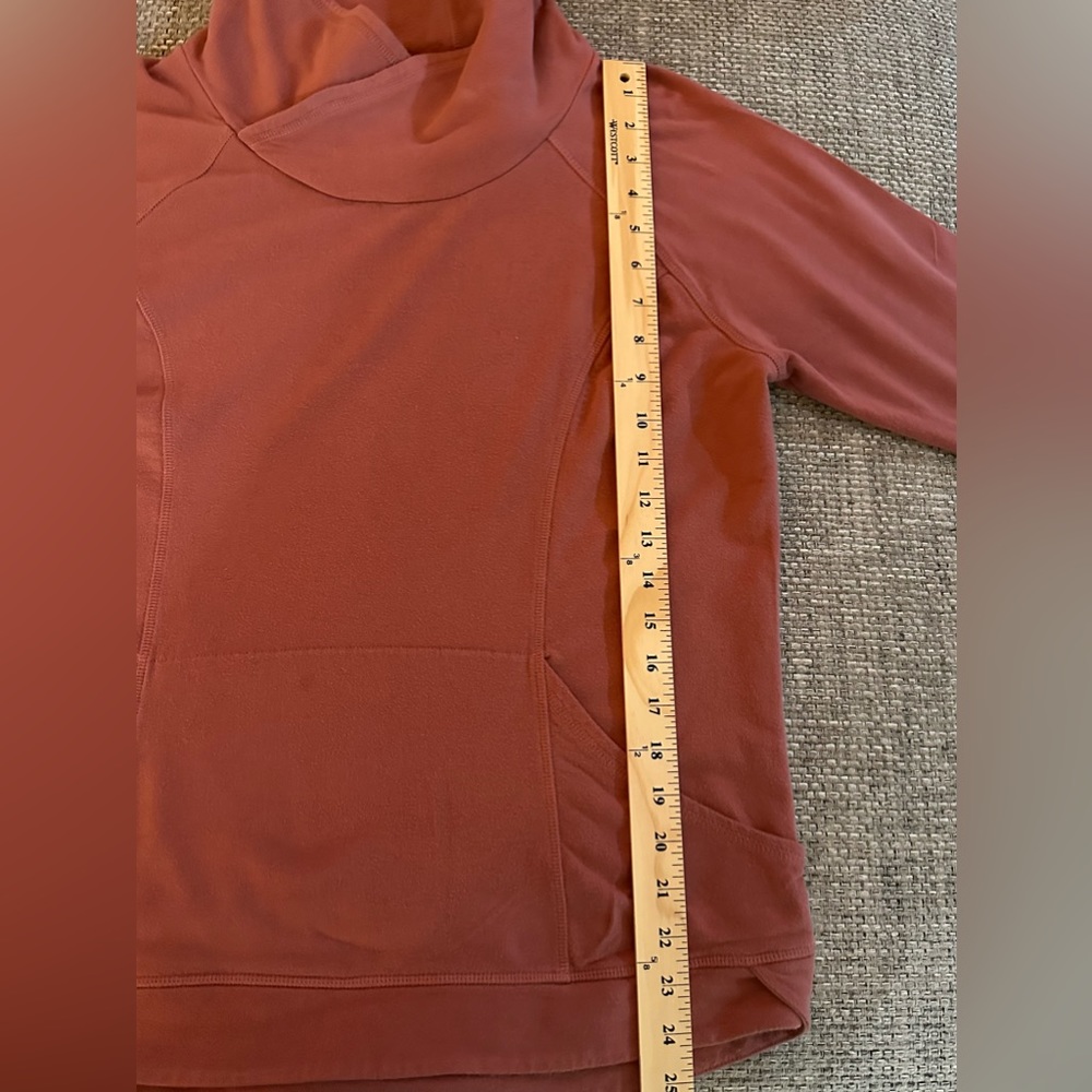 New Directions Split Funnel Neck Pullover Size L … - image 6